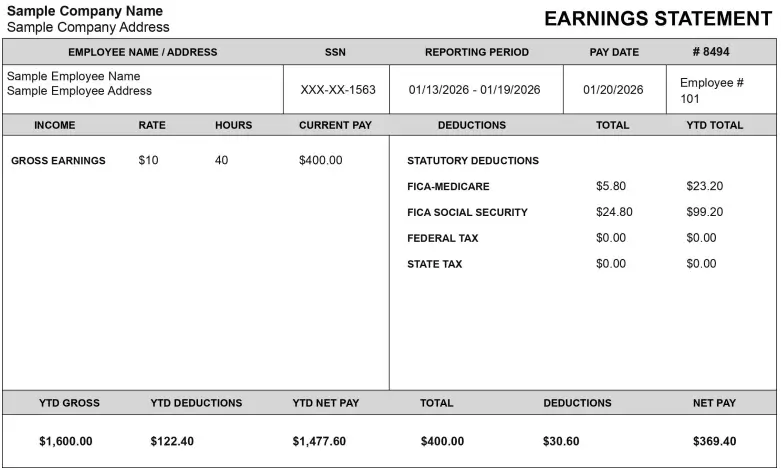 What Makes a Good Employee Pay Stub Template?